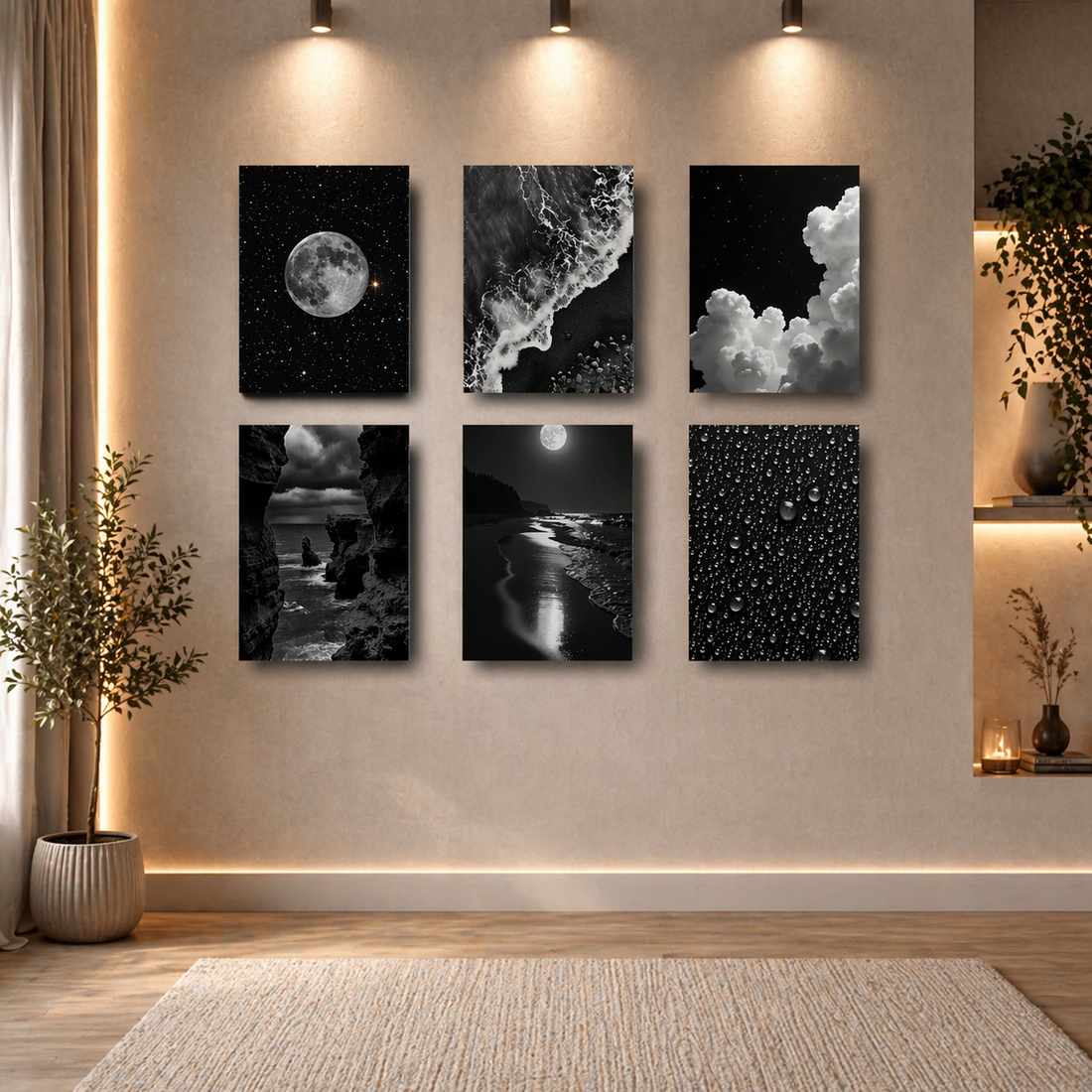 Bark Night Theme Set Of 6