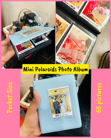 Mini Album with 65 polaroids